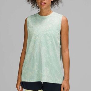 Lululemon All Yours Tank Top
Cloudy Wash Arctic Green sZ 6